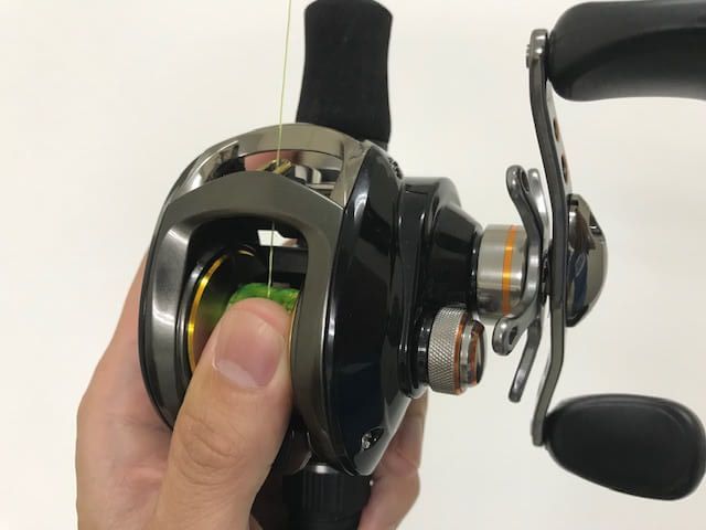 ベイトリール サミング