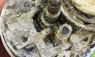 スピニングリール 塩噛み