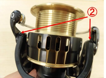 スピニングリール ベール