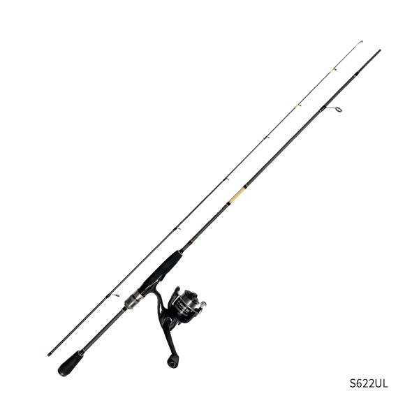 KULIA LIGHTGAME AJING SET【アジング入門ロッドとリールのセット】(622UL-S)