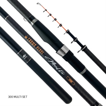 CROWNPEACKS  MULTI【振出マルチロッドとリールのセット/サビキ/ちょい投げ/海上釣堀】