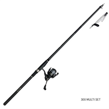 CROWNPEACKS  MULTI【振出マルチロッドとリールのセット/サビキ/ちょい投げ/海上釣堀】(300)
