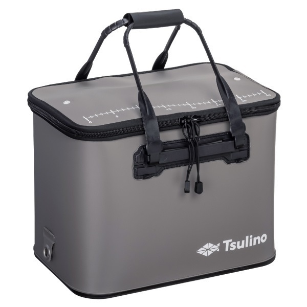 セミハードバッカン【肉厚EVA採用で丈夫/磯/堤防】(40cm-クールグレー)