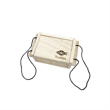 活きエサが長持ちする木製エサ箱(S)